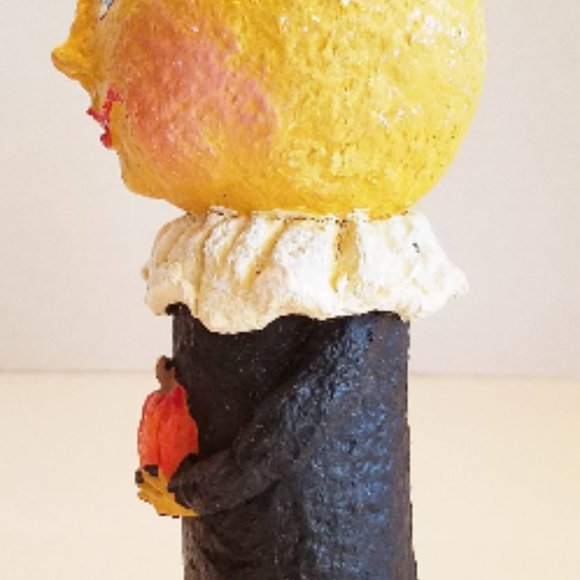 HALLOWEEN PUMPKIN Folk Art Table Center Piece Deco - Picture 7 of 15